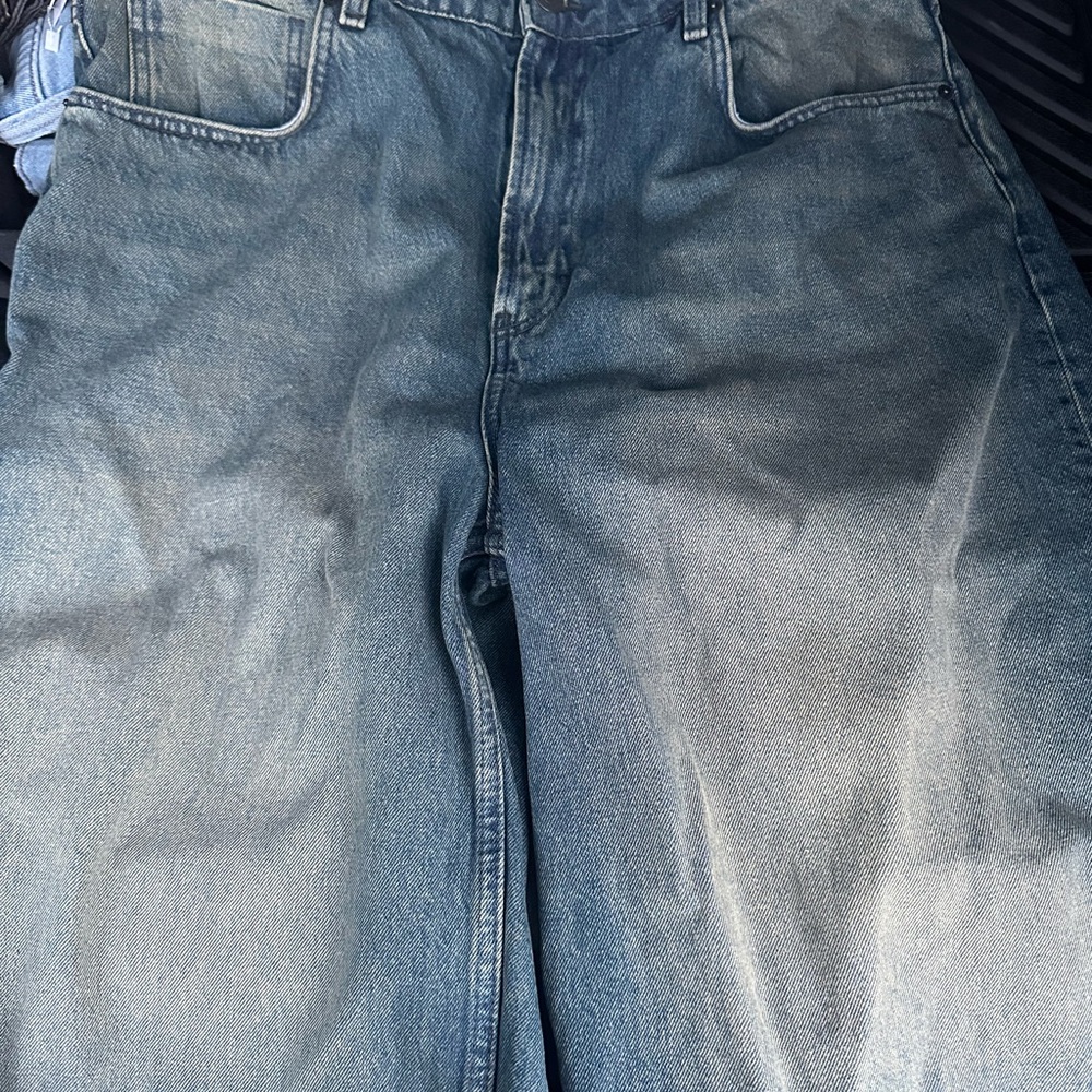 Classic Men's Blue Jeans - Casual Straight Fit